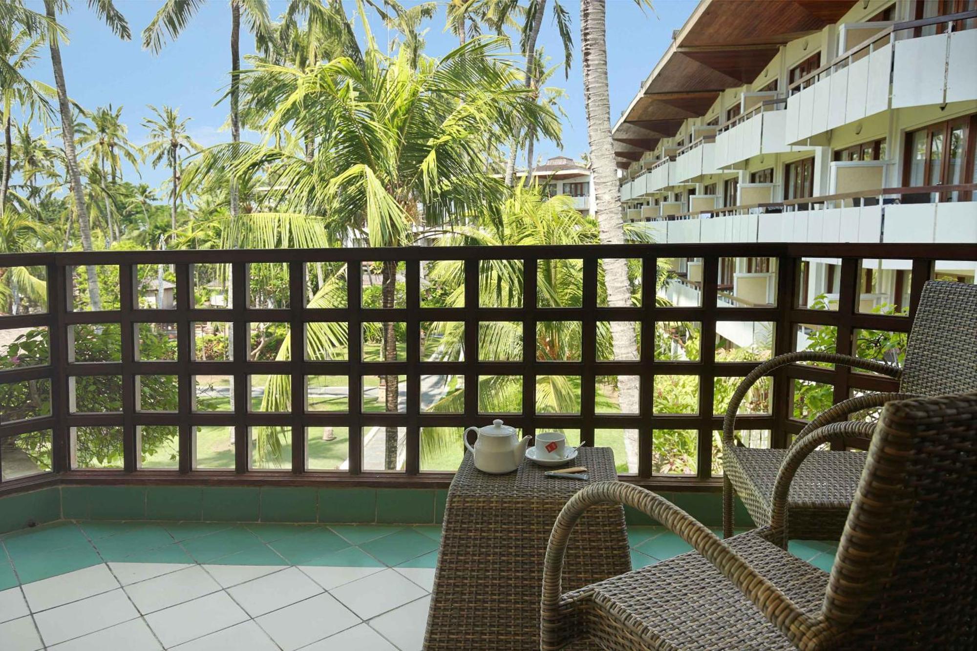 براما سانور بيتش بالي المظهر الخارجي الصورة A view from a room at the resort