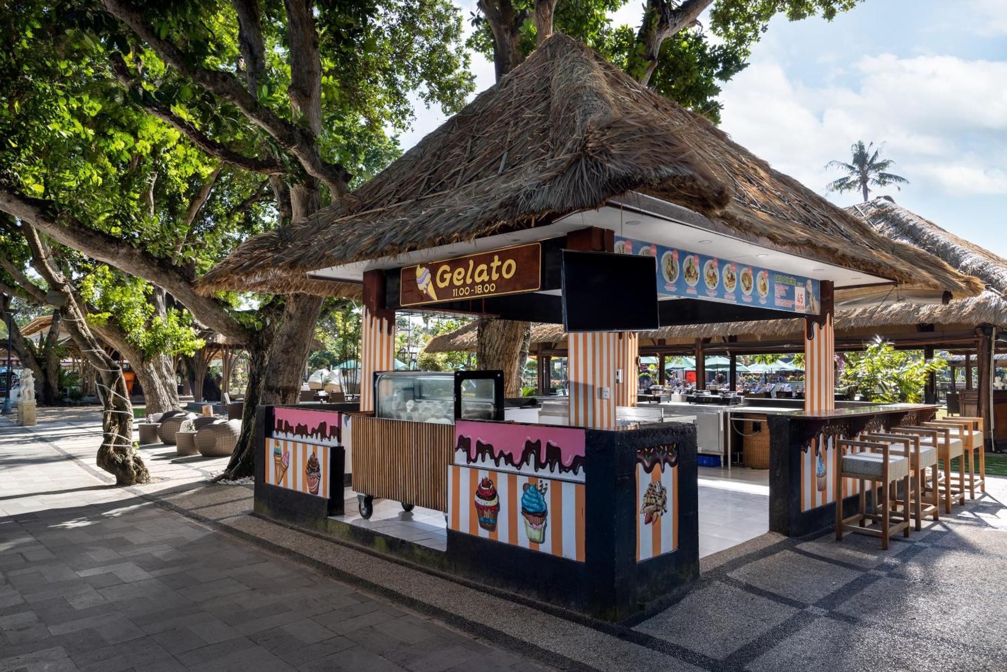 براما سانور بيتش بالي المظهر الخارجي الصورة Gelato kiosk in Bali, Indonesia